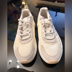 adidas cloud foam Women's Sneakers in White and Cream